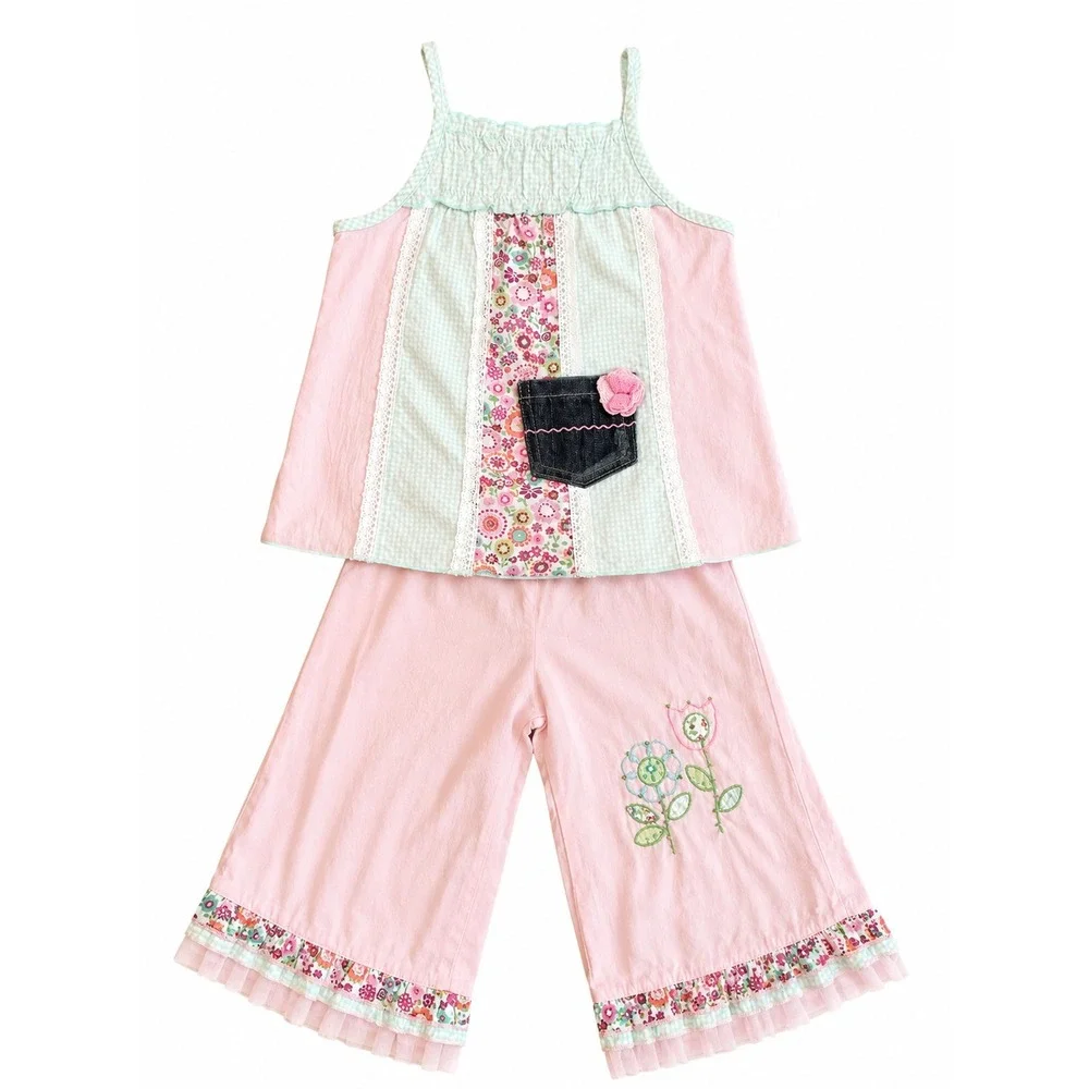 NEW -11 Items -Girls Sz 4 Huge Boutique Summer Clothing Lot Outfits Dress Shorts